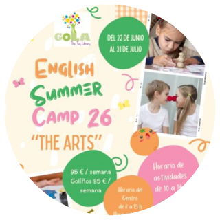 🌞🎨English Summer Camp 2026 – “The Arts”🎨🌞
